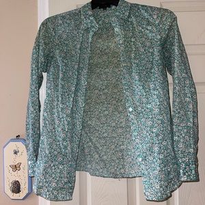Floral long sleeve shirt